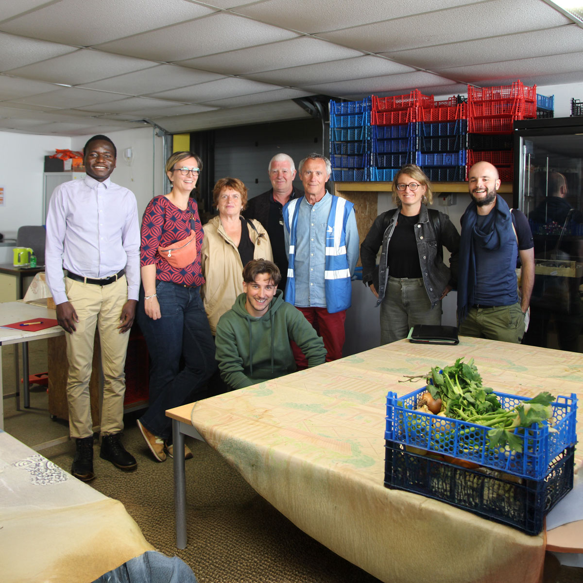 EQUIPE DU VOYAGE MILITANT-APPRENANT EN BRETAGNE